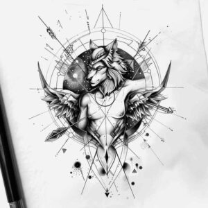 other-greece tattoo design ideas Surrealism dreamscape divine for wrist