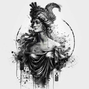 other-greece tattoo design ideas dreamlike powerful endurance and power