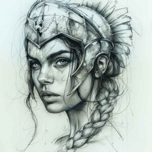 other-greece tattoo design ideas gradient fills powerful for back of neck