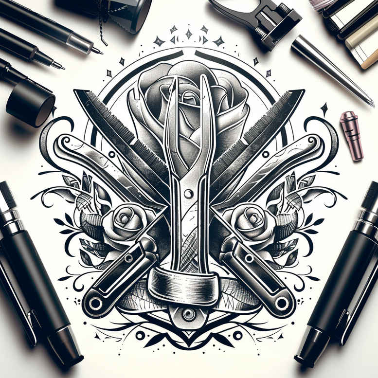 adventure-hobby – tattoo design ideas free ai generated – realism-volume-effect – for-stomach – Gallery: other-hobby-inkby-ai
