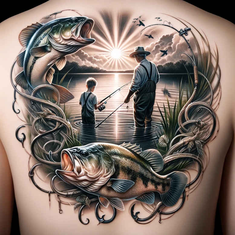 art-hobby – tattoo design ideas free ai generated – realism-studio-quality – for-back-of-neck – Gallery: other-hobby-inkby-ai