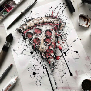 art-hobby – tattoo design ideas free ai generated – realism-subtle-gradients – for-upper-chest – Gallery: other-hobby-inkby-ai