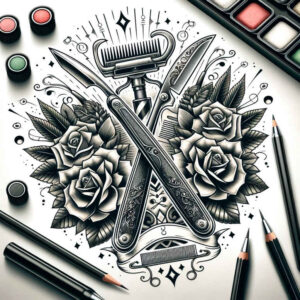 baking-hobby – tattoo design ideas free ai generated – surrealism-morphic – for-wrist-side – Gallery: other-hobby-inkby-ai