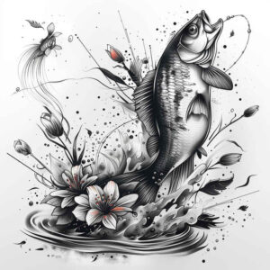 climbing-hobby – tattoo design ideas free ai generated – realism-clean-background – for-upper-shoulder – Gallery: other-hobby-inkby-ai
