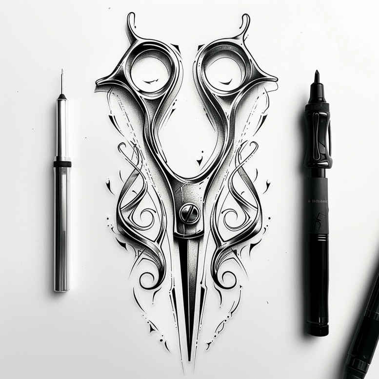 cooking-hobby – tattoo design ideas free ai generated – neotraditional-color-depth – for-biceps – Gallery: other-hobby-inkby-ai