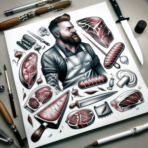 landscape-photography-hobby – tattoo design ideas free ai generated – realism-ultra-detailed – for-triceps – Gallery: other-hobby-inkby-ai