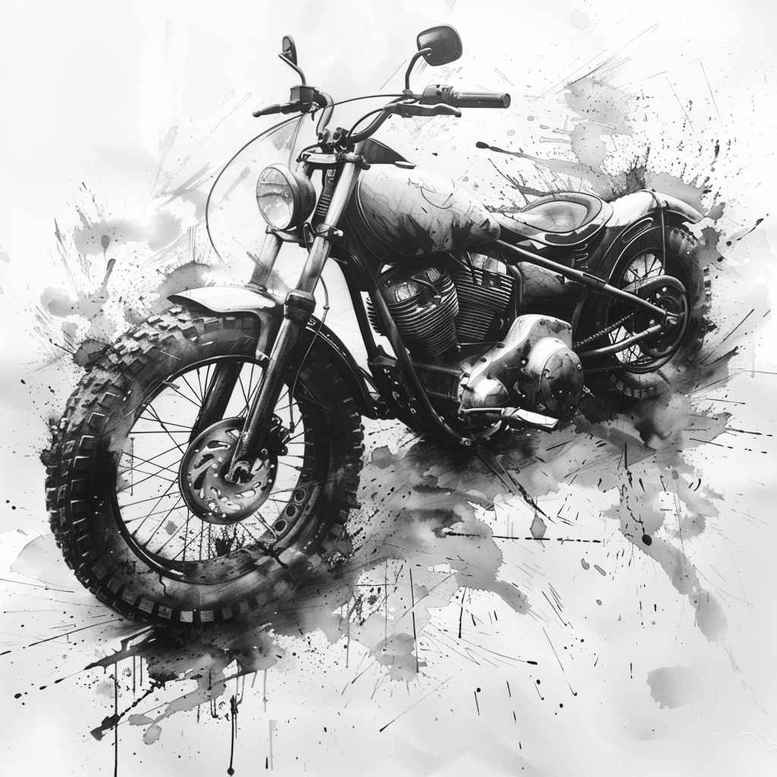 language-learning-hobby – tattoo design ideas free ai generated – surrealism-symbolism – for-knee – Gallery: other-hobby-inkby-ai