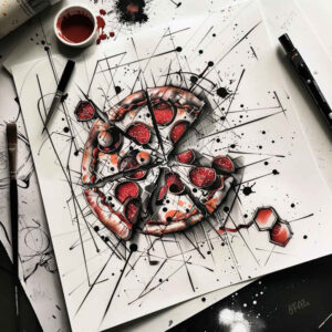music-hobby – tattoo design ideas free ai generated – neotraditional-accent-shading – for-outer-arm – Gallery: other-hobby-inkby-ai
