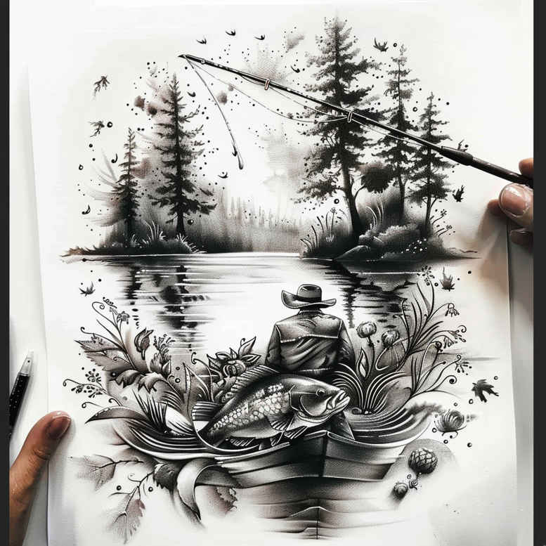 musical-instrument-hobby – tattoo design ideas free ai generated – realism-real-ink-flow – for-wrist – Gallery: other-hobby-inkby-ai