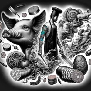 reading-hobby – tattoo design ideas free ai generated – realism-real-shadows – for-upper-chest – Gallery: other-hobby-inkby-ai
