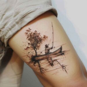 running-hobby – tattoo design ideas free ai generated – surrealism-phantom – for-fingers – Gallery: other-hobby-inkby-ai