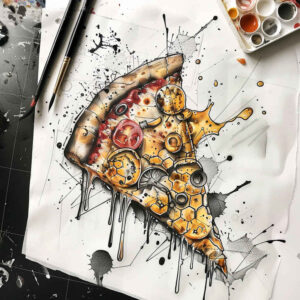 singing-hobby – tattoo design ideas free ai generated – neotraditional-classic-shading – for-back-shoulder – Gallery: other-hobby-inkby-ai