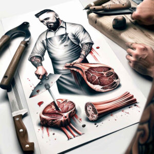 other-hobby tattoo design ideas wide-angle crafted for back shoulder