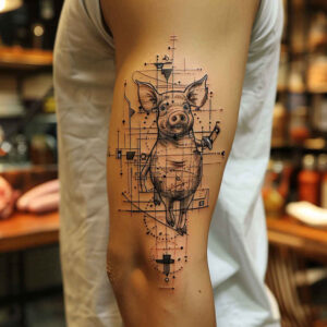 other-hobby tattoo design ideas Realism emotional realism individual for lower back