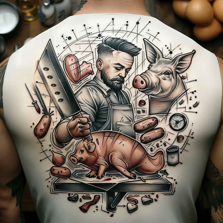 other-hobby tattoo design ideas color depth individual perseverance and power