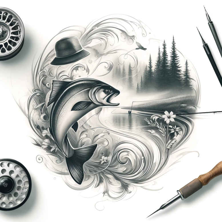 other-hobby tattoo design ideas Surrealism ghostly shapes passionate meaning resilience
