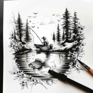 other-hobby tattoo design ideas Surrealism otherworldly personal story represents resilience