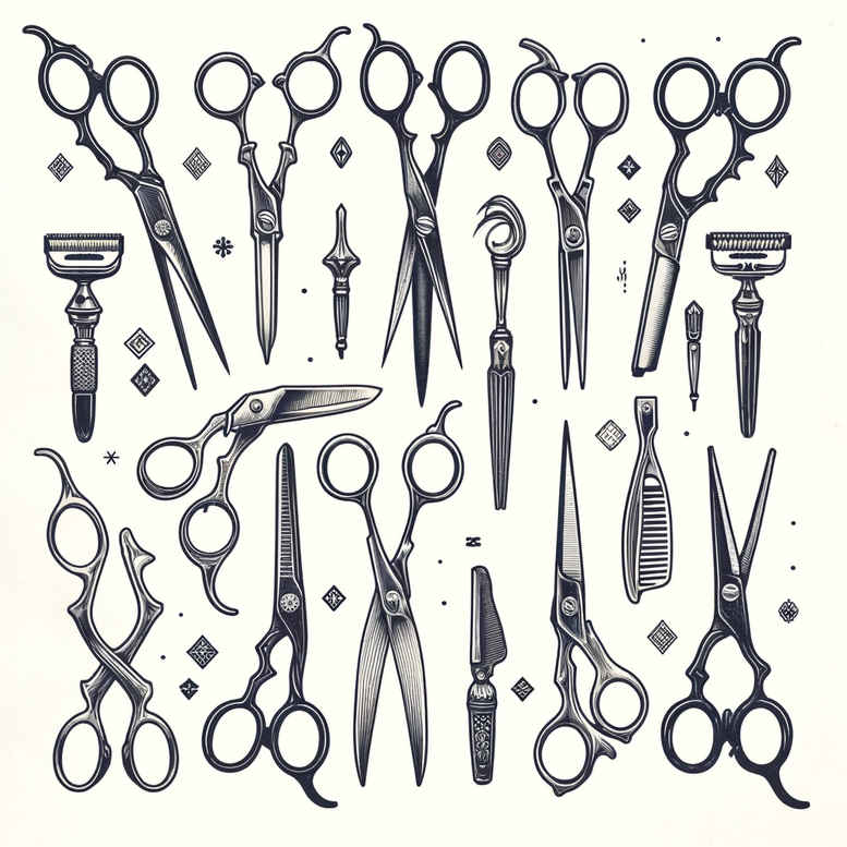 other-hobby tattoo design ideas bold motifs rhythmic for behind ear