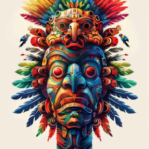 native-american-patterns – tattoo design ideas free ai generated – realism-illusion-of-depth – for-lower-back – Gallery: other-native-americans-inkby-ai