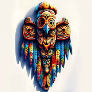 native-amulet – tattoo design ideas free ai generated – surrealism-enigmatic-light – for-calf – Gallery: other-native-americans-inkby-ai
