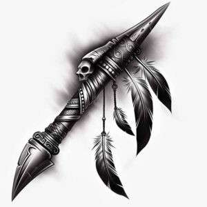 native-craft – tattoo design ideas free ai generated – realism-visual-truth – for-back-shoulder – Gallery: other-native-americans-inkby-ai