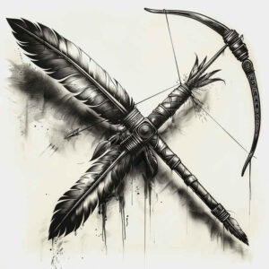 native-life-symbols – tattoo design ideas free ai generated – realism-high-fidelity – for-biceps – Gallery: other-native-americans-inkby-ai