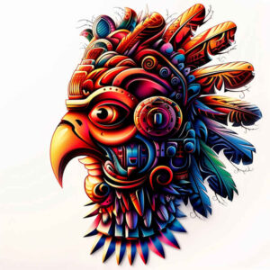 native-nature-symbols – tattoo design ideas free ai generated – neotraditional-dynamic-composition – for-elbow – Gallery: other-native-americans-inkby-ai