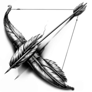 native-ornamental-patterns – tattoo design ideas free ai generated – neotraditional-sharp-contrast – for-lower-back – Gallery: other-native-americans-inkby-ai