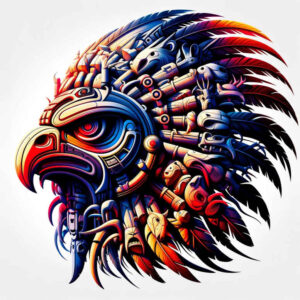 native-spiritual-culture – tattoo design ideas free ai generated – surrealism-translucent-layers – for-full-back – Gallery: other-native-americans-inkby-ai