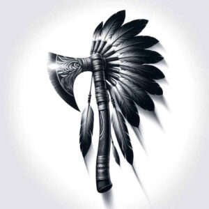 native-story – tattoo design ideas free ai generated – neotraditional-vivid-detail – for-foot – Gallery: other-native-americans-inkby-ai