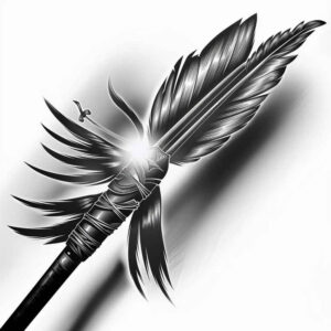 native-tattoos – tattoo design ideas free ai generated – surrealism-chromatic-aberration – for-spine – Gallery: other-native-americans-inkby-ai