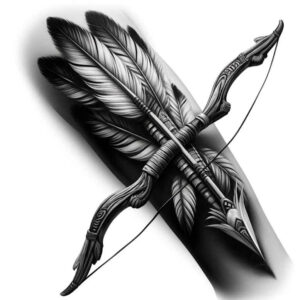 native-tradition – tattoo design ideas free ai generated – realism-natural-contours – for-knee – Gallery: other-native-americans-inkby-ai