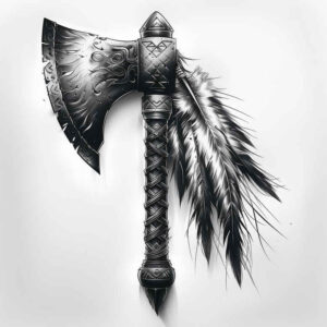 native-tribe – tattoo design ideas free ai generated – neotraditional-artistic-contrast – for-stomach – Gallery: other-native-americans-inkby-ai