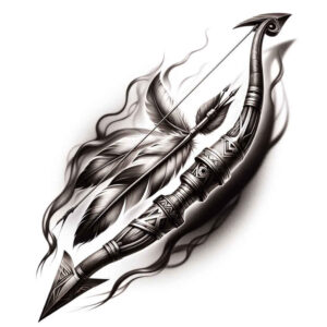 native-wave-pattern – tattoo design ideas free ai generated – neotraditional-bold-texture – for-ribs – Gallery: other-native-americans-inkby-ai