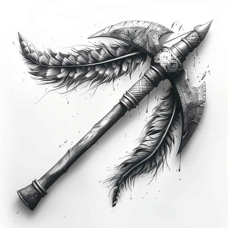 other-native-americans tattoo design ideas detailed textures ancestral for back of neck