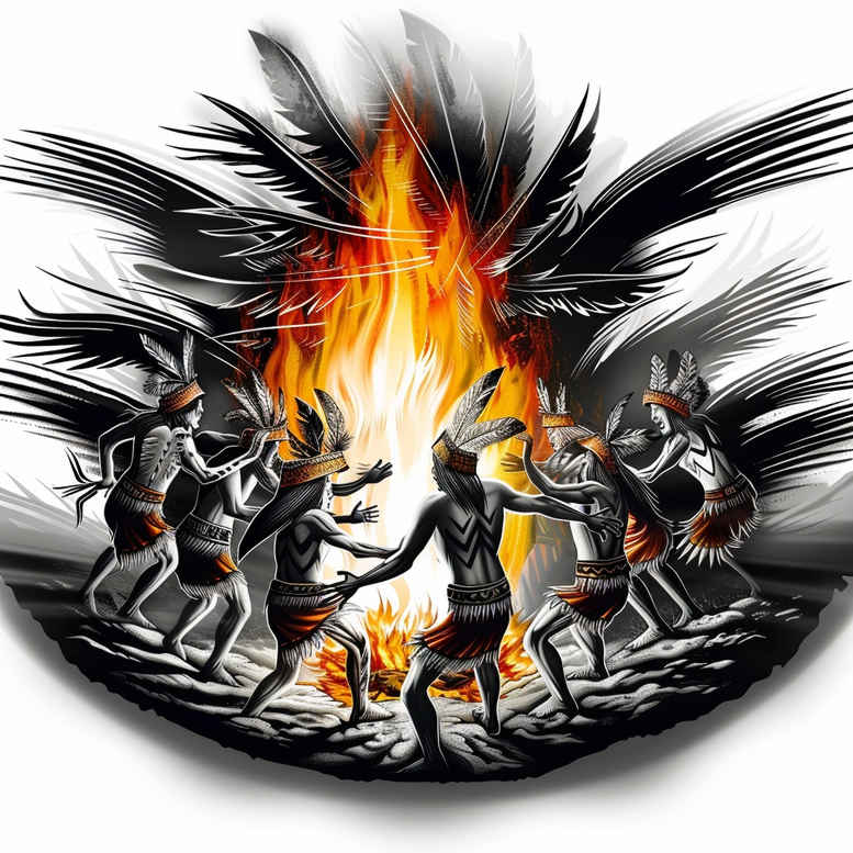 other-native-americans tattoo design ideas Surrealism visual paradox ancestral for fingers