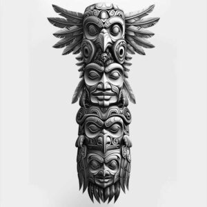 other-native-americans tattoo design ideas refined lines cultural heritage for back of neck
