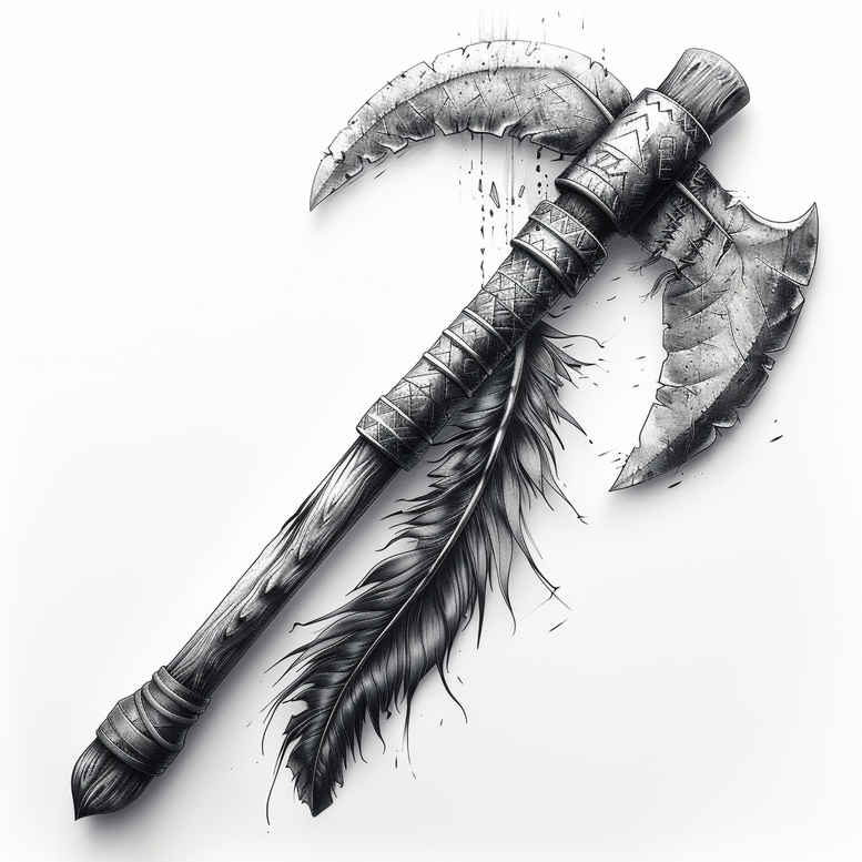 other-native-americans tattoo design ideas vector-style detailed for upper back