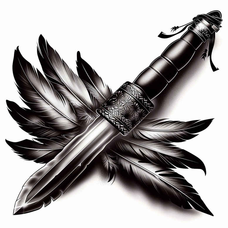 other-native-americans tattoo design ideas Realism blended gradients natural elements meaning perseverance