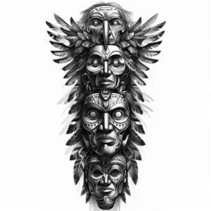 other-native-americans tattoo design ideas ornate naturalistic symbolising perseverance