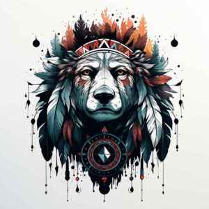 other-native-americans tattoo design ideas soft shadows nature symbol of endurance