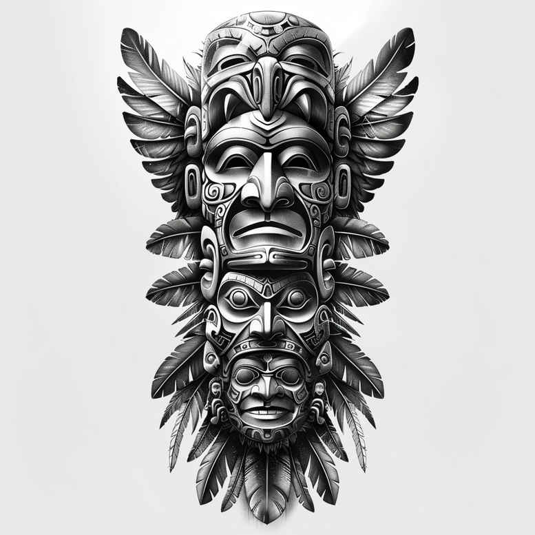 other-native-americans tattoo design ideas bokeh symbolic meaning for thigh