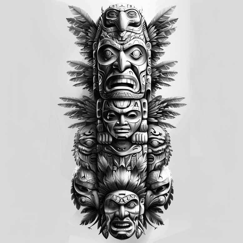 other-native-americans tattoo design ideas soft-focus traditional tattoos perseverance and power