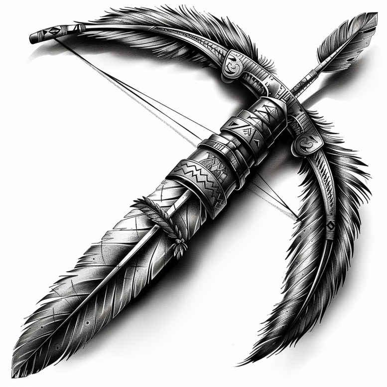 other-native-americans tattoo design ideas detailed linework warrior motifs meaning strength