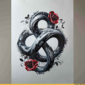 abstract – tattoo design ideas free ai generated – realism-balanced-light – for-shin – Gallery: other-other-inkby-ai