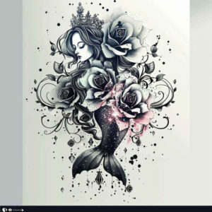 dotwork – tattoo design ideas free ai generated – neotraditional-subtle-tone – for-inner-arm – Gallery: other-other-inkby-ai