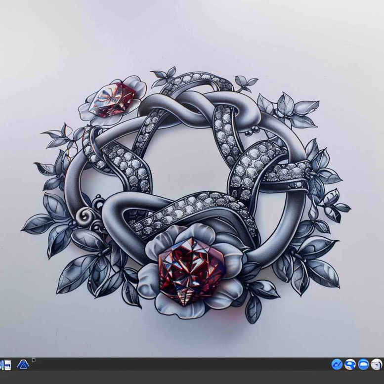 elegant – tattoo design ideas free ai generated – surrealism-ambiguous-space – for-collarbone – Gallery: other-other-inkby-ai