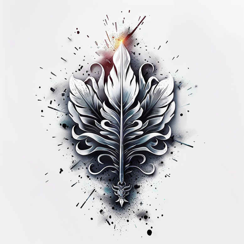 empty-space – tattoo design ideas free ai generated – neotraditional-clean-lines – for-triceps – Gallery: other-other-inkby-ai