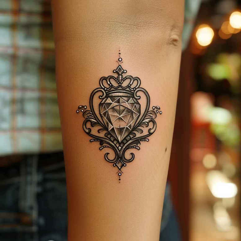 fine-dot – tattoo design ideas free ai generated – neotraditional-color-depth – for-outer-arm – Gallery: other-other-inkby-ai