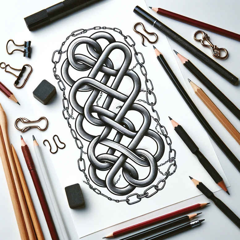 iconic – tattoo design ideas free ai generated – neotraditional-detailed-textures – for-foot – Gallery: other-other-inkby-ai